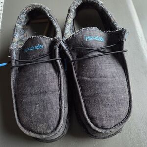 Hey Dude Kids Black Shoes